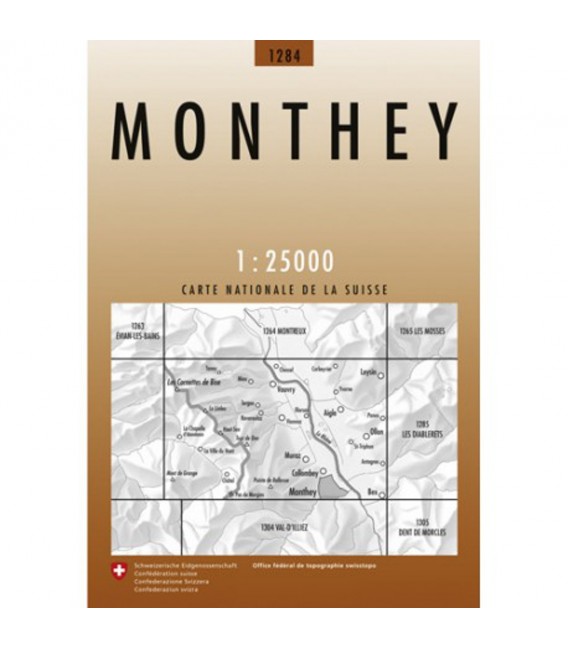 1284-Monthey 1-25000
