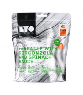 Farfalle au gorgonzola et épinards 370g